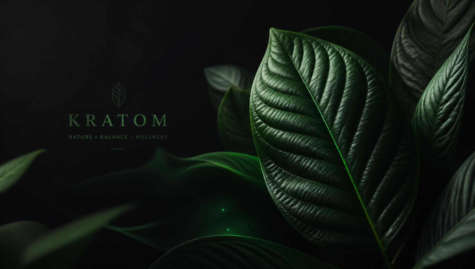 сорт кратому Green Malay преміум якість купити — темне ботанічне листя мітрагіни